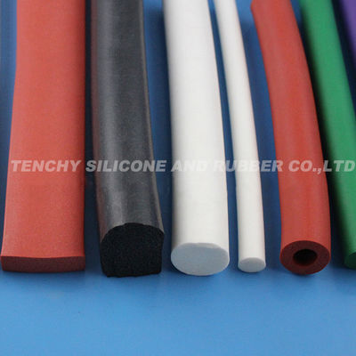 Silicone Sponge Profile ROSH High Performance Silicone Foam Tube Heat Resistant