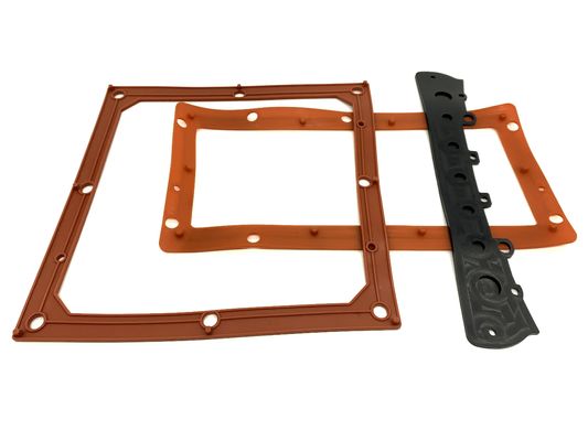 Gasket Seals Rubber Gasket FDA Anti Aging Flat 90 Shore A Silicone Seal Gasket