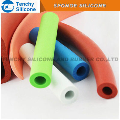Silicone Foam Tube High Elasticity Insulation Silicone Foam Sponge Tube