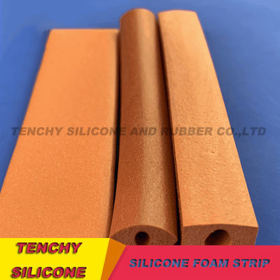 Silicone Sponge Profile ROSH High Performance Silicone Foam Tube Heat Resistant