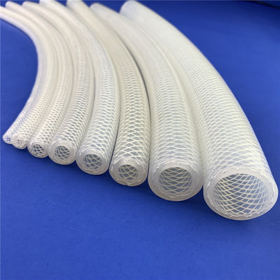 Silicone Hose High Pressure Resistant Braid Reinforced Clear 20mm Diameter