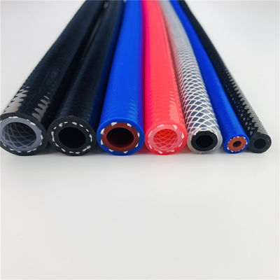 High temp hose Heatproof Flexible OD10mm Braid Reinforced Silicone Tubing