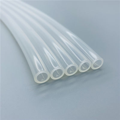 Long Lifespan 50 Shore A Flexible Transparent Silicone Tubing