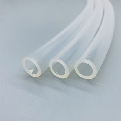 Long Lifespan 50 Shore A Flexible Transparent Silicone Tubing
