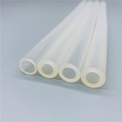Long Lifespan 50 Shore A Flexible Transparent Silicone Tubing
