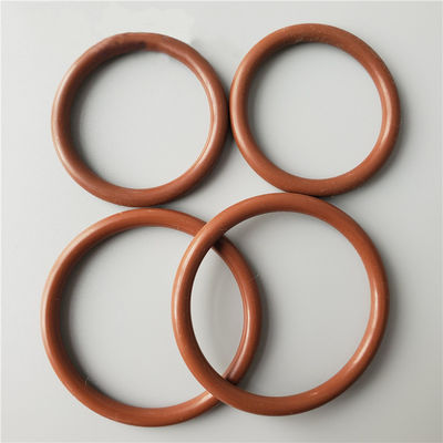 Red Silicone O Rings Food Grade FDA Medical Grade 80 Shore A Silicone Seal Rings