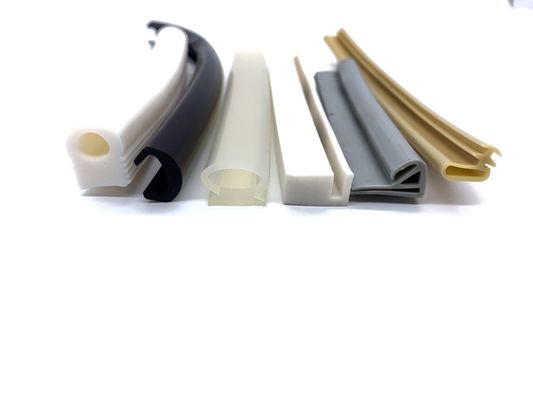 Custom water proof silicone rubber sealing strip 60 Shore A 1.25g/Cm3 for window