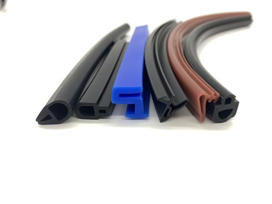 Custom water proof silicone rubber sealing strip 60 Shore A 1.25g/Cm3 for window