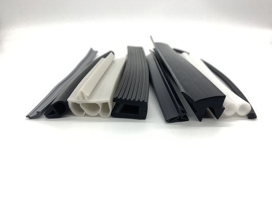 Custom water proof silicone rubber sealing strip 60 Shore A 1.25g/Cm3 for window