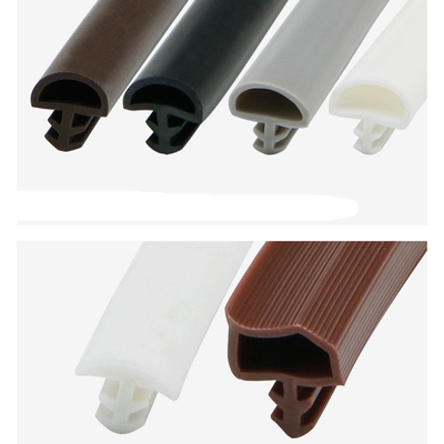 TPE Rubber Silicone Seal Strips Anti Collision Soundproof For Door Window Seal